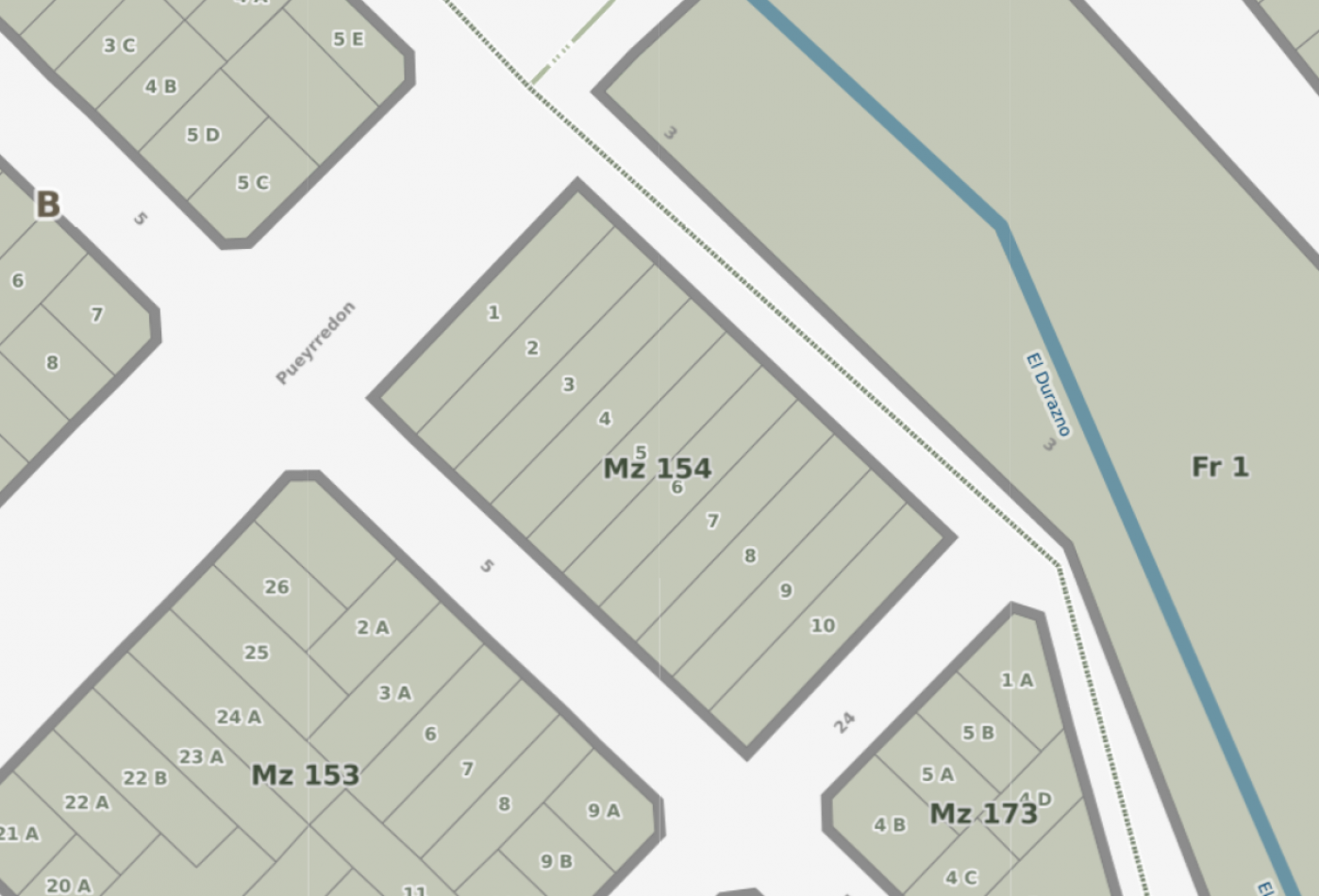 Excelente loteo en avenida centrica