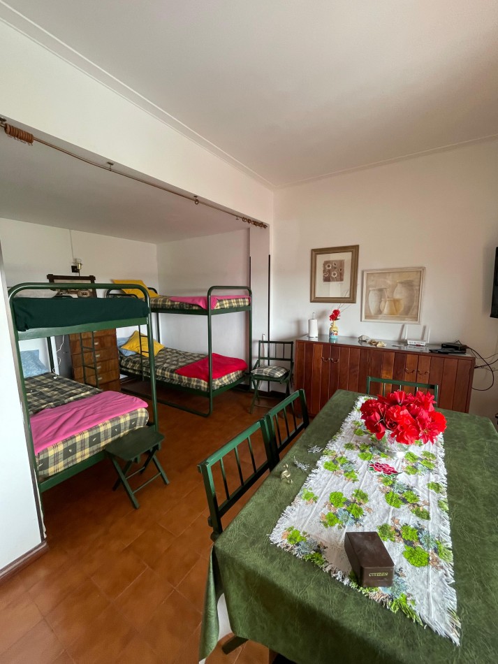 Departamento Dos ambientes con amplia vista